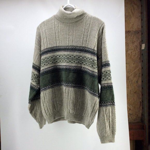 BHG Other - BHG - Vintage Turtle Neck Oversized Knit Sweater - Men's XL